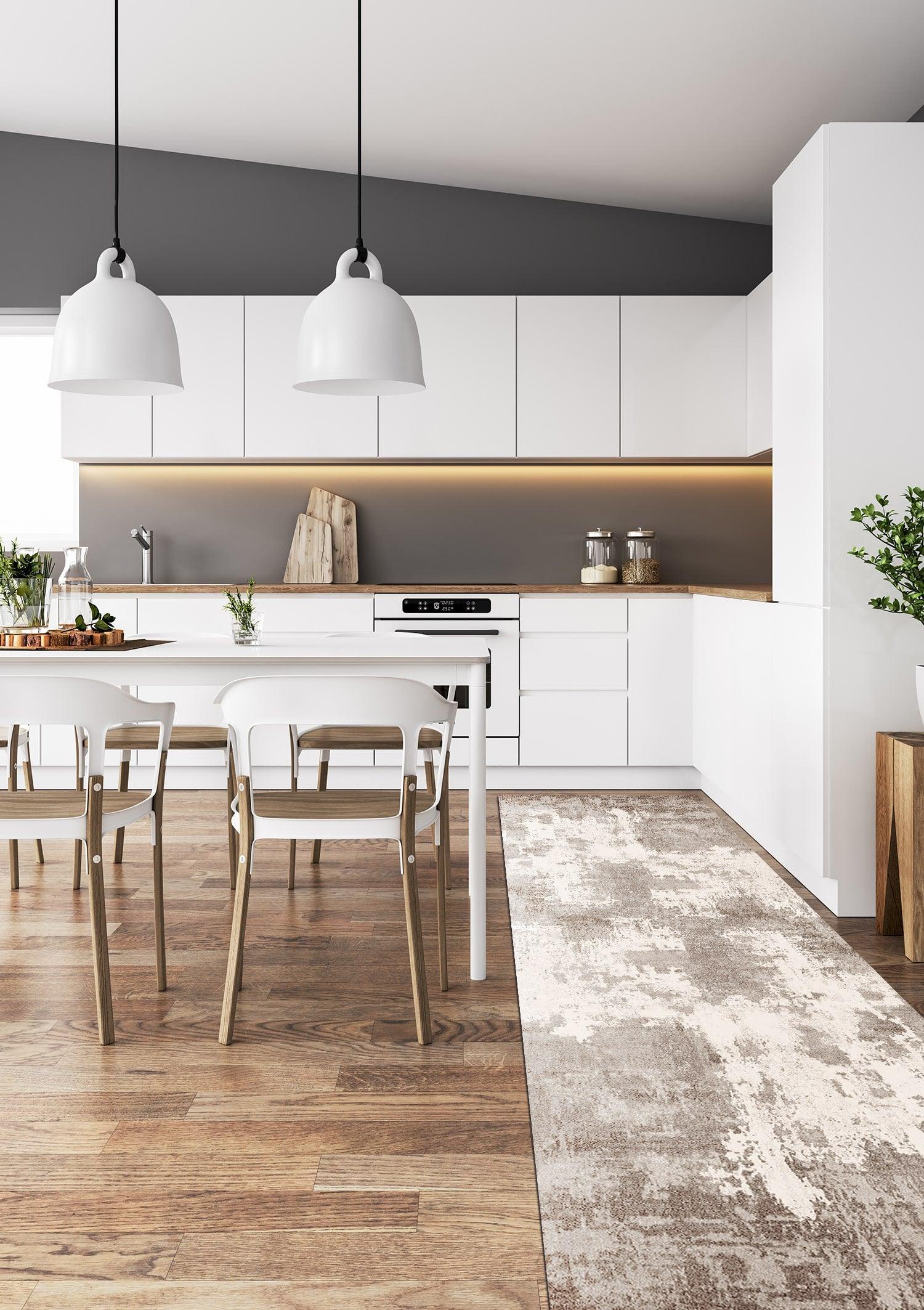 Waschbare Beige Teppiche, PATOUL 