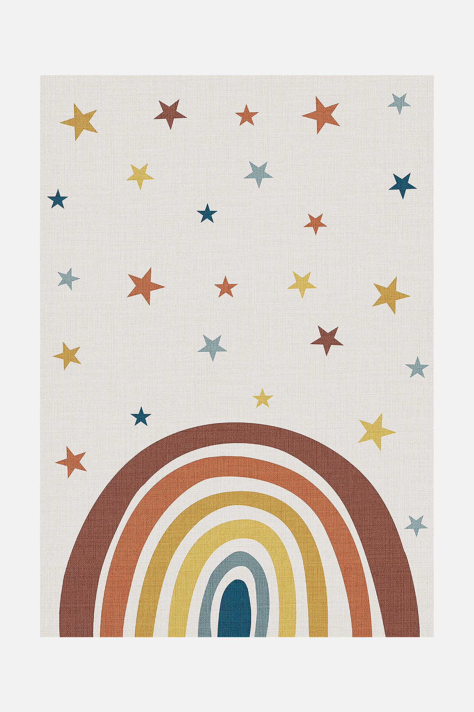 Kinder Rainbow Teppich