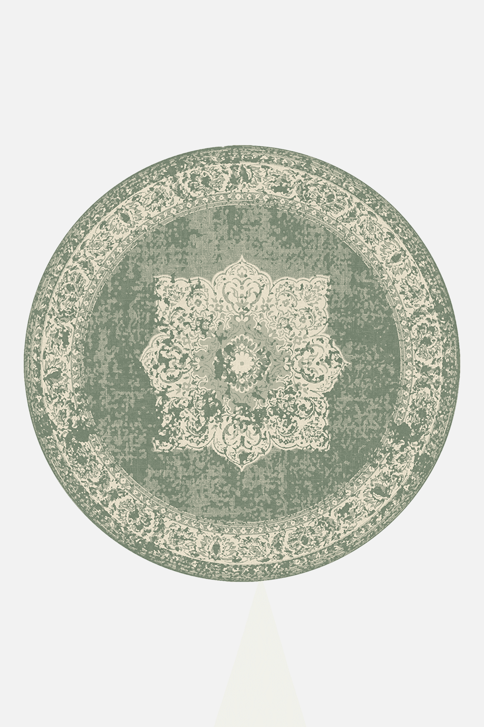 teppich rund waschbar Vintage Vesonti