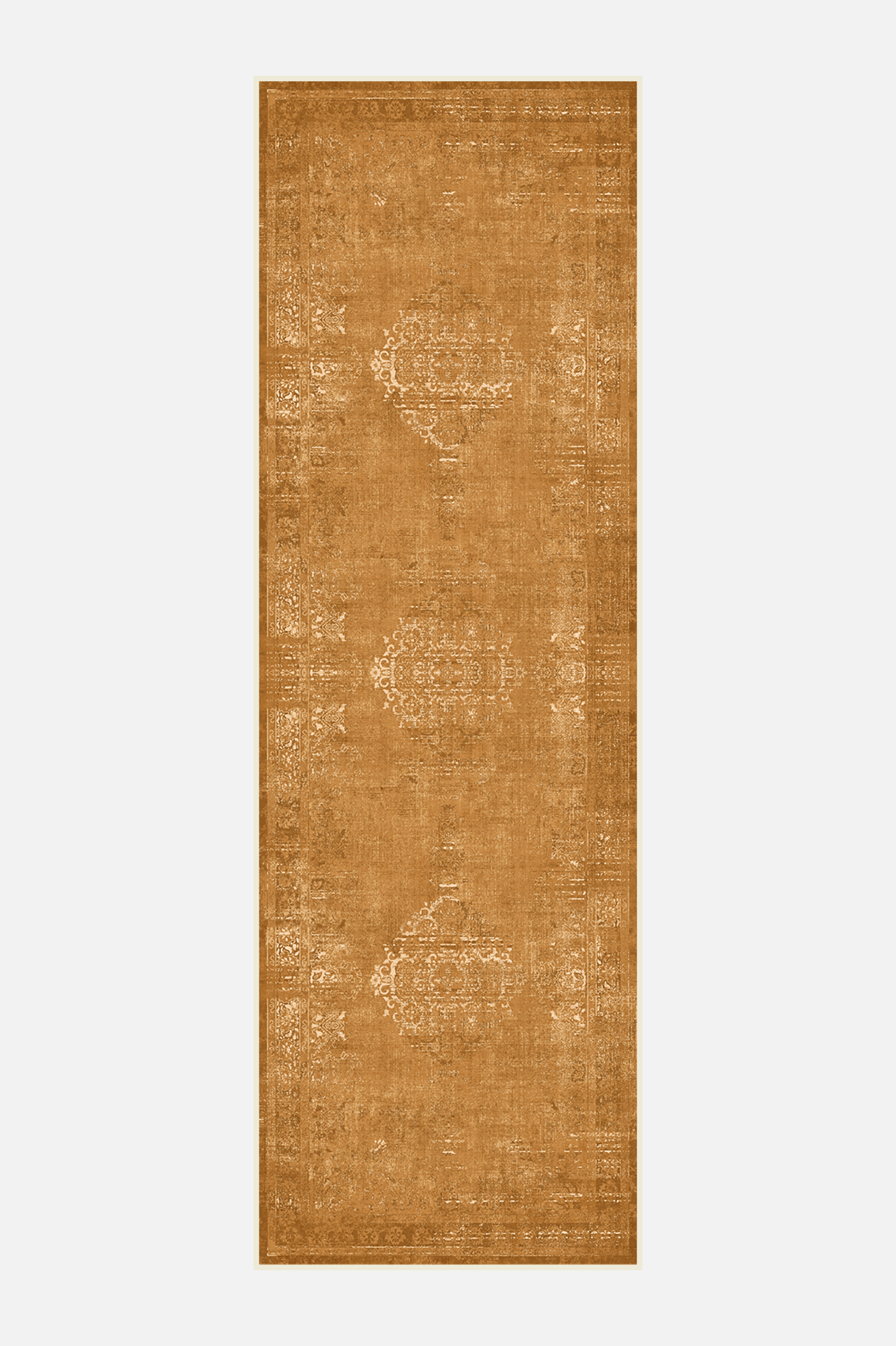 Oud Gold-Brown Teppich
